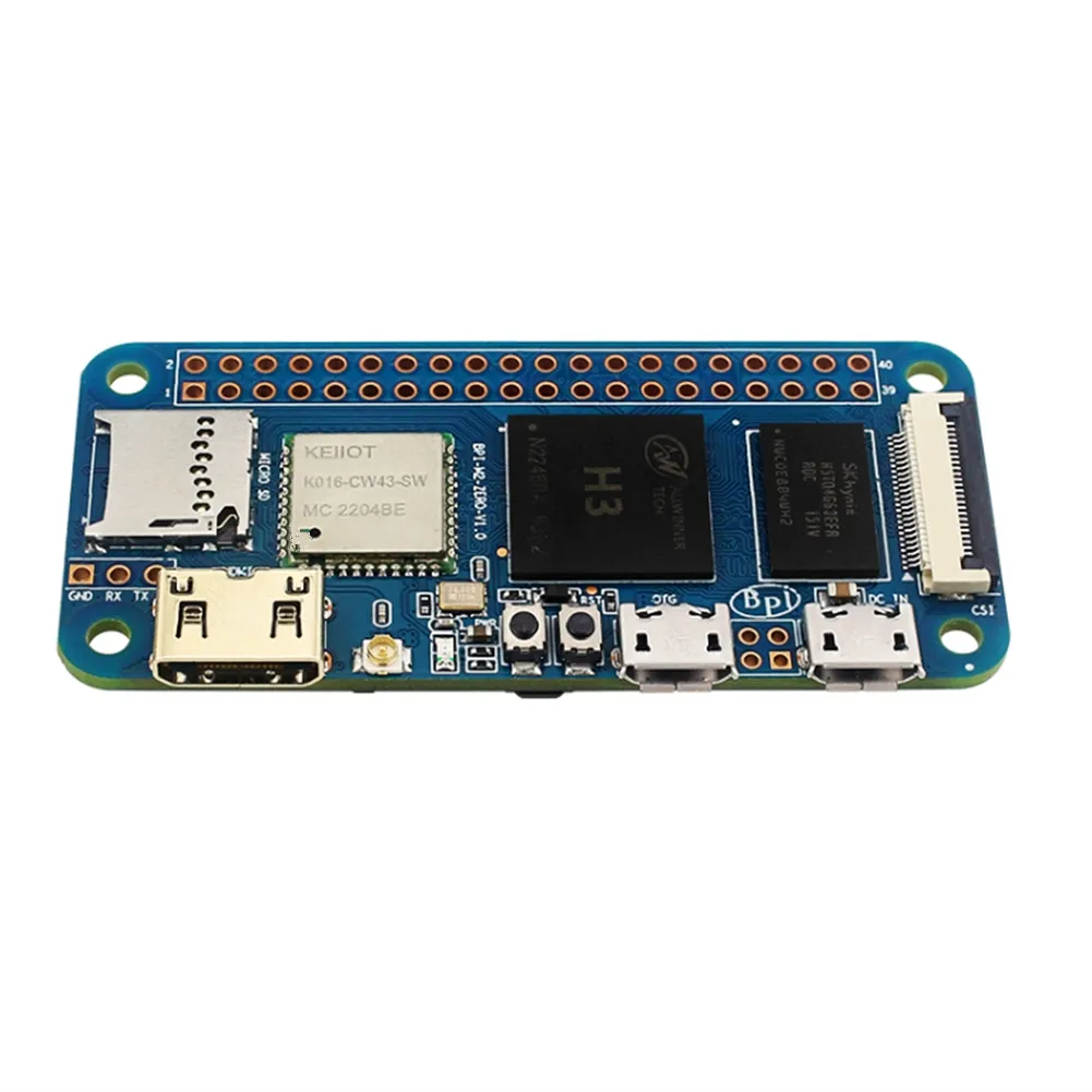 Disponible, tamaño Piny barato, Banana Pi, Cero, allwinner, H3, 512M, DDR3, similar a Raspberry Pi Zero W