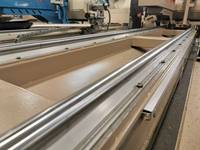 GLASINO Scie à double tête de précision CNC pour profilés en aluminium