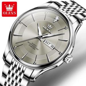 Nuevo Reloj de Pulsera para Hombre de Acero Inoxidable 9908, Resistente al Agua, Estilo Casual de Negocios, Relojes de Cuarzo de Lujo para Hombre - Product Image 3