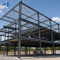 Edificio Prefabricado de Acero de Varios Pisos para Proyectos de Almacenes, Estructura de Acero y Sistema de Paneles Sándwich Aislados, Diseño Personalizado