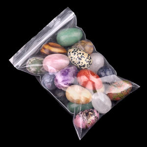 Huevos de Cristal, Huevos de Pájaro de Piedra, Huevos de Pascua Coloridos, Huevo de Piedra para el Día de Pascua, Esfera de Energía para el Bolsillo, Figura Decorativa - Product Image 5