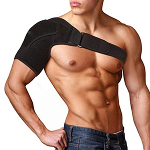 Verstelbare schouderbrace met drukkussen voor blessurepreventie, verstuikingen, pijn, tendinitis, <span class=keywords><strong>bursitis</strong></span>, schouderband - Product Image 1