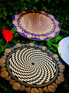 Ithal bakır kristal demanyetizasyon şarj Mwo polarize disk çok frekanslı dalga osilatör meditasyon Emf koruma - Product Image 6