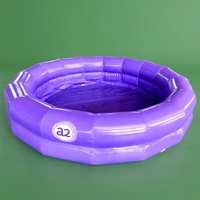Grande piscine gonflable en PVC, piscine extérieure épaissie pour adultes et enfants, design écologique et étanche, souffleur inclus