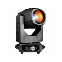 Projecteur de scène professionnel 295W DMX pour DJ, soirées, concerts, avec Gobo, faisceau, tête mobile, double prismes et ampoule LED
