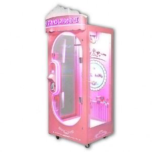 Máquina expendedora de premios Ute Pink, máquina de juegos de premios operada con monedas, equipo expendedor para tiendas de dulces - Product Image 5