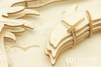 Diorama 3D en bois découpé au laser, motif dauphin, puzzle artistique océanique, décoration en bois naturel, cadeau artisanal pour enfants et adultes