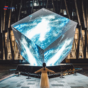 Pantalla LED Cúbica, Controlada por WiFi, Magic Cube P3.91, Resistente al Agua para Exteriores, Video Wall 8K, Pantalla Creativa para Publicidad Fotográfica - Product Image 2