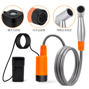 Nouvelle pompe de <span class=keywords><strong>douche</strong></span> de camping portable, <span class=keywords><strong>douche</strong></span> électrique rechargeable à piles pour DIVER <1L modèle CS02 - Product Image 5