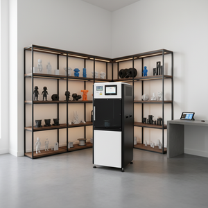 <span class=keywords><strong>Imprimante</strong></span> <span class=keywords><strong>3D</strong></span> DLP à résine de qualité industrielle haute précision |   Durcissement UV 405 nm |   USB/WiFi |   Fonctionnalités automatiques |   pour bijoux dentaires - Product Image 1