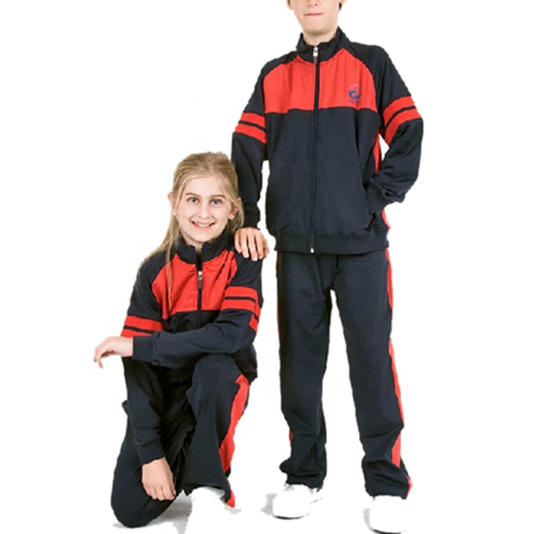 Wholesale School Children Tracksuit Customizable Designs