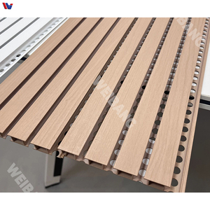 Panneau acoustique perforé Design moderne Matériau MDF Certifié ISO 9001 pour hôtels et appartements - Product Image 5