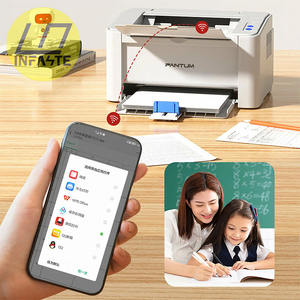 <span class=keywords><strong>Imprimante</strong></span> <span class=keywords><strong>laser</strong></span> Pantum P2206W, haute vitesse, sans fil, compacte, monochrome, installation facile, économie d'énergie, impressions claires pour la maison, petit bureau - Product Image 3