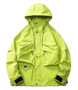 Men's Autumn Casual Varsity <b>Jacket</b>-Hooded Quilted Bubble Padded Coat Zipper Closure OEM Service Warm <b>Fleece</b> <b>Lined</b> Outdoor <b>Jacket</b> - Product Image 2