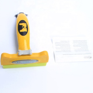 Professional Pet Self Cleaning Brush Hair Grooming Combs Stainless Steel <strong>Deshedding</strong> <strong>Tools</strong> for Long Hair Large Dogs - Product Image 3