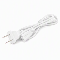 Câble d'alimentation de remplacement pour PS5, cordon d'alimentation 1,5 m C7 Figure8 compatible avec Playstation 5/PS4/PS3 Slim, câble à 2 broches