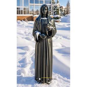 פסל דתי קתולי חיצוני פסל חיים בגודל כריסט jesus 14 תחנות של הצלב - Product Image 3