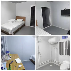 Casa prefabricada modular con diseño plegable de cocina y baño para edificios de oficinas, centros comerciales u hoteles - Product Image 5