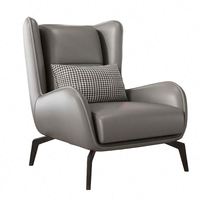 Fauteuil individuel avec repose-pieds, revêtement en PU, directement de l'usine, pas cher