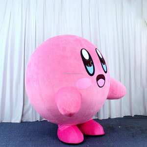 Efun MOQ 1 PIECE Inflatable Cartoon Character <strong>Kirby</strong> Mascot <strong>Costume</strong> for Sale Plush <strong>Costumes</strong> for Holiday Event - Product Image 4