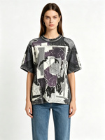 T-shirts personnalisés pour hommes en coton ring-spun, à manches courtes, couleur unie, avec logo imprimé, vente en gros