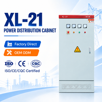 Armoire de distribution d'énergie XL-21, personnalisée en usine, boîtier électrique basse tension pour le contrôle de moteurs industriels et l'exploitation minière