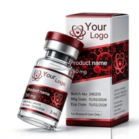 Étiquettes personnalisées pour flacons de peptides en vinyle de 2 ml, 10 ml, 15 ml, autocollants imperméables pour flacons cosmétiques, étiquettes d'emballage pour poudre de peptides