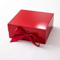 Boîte d'emballage personnalisée en carton mat avec ruban, boîte cadeau magnétique en papier avec logo personnalisé pour robe