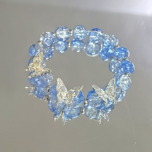 Pop-up-Armband mit Kristallperlen und Stretch-Effekt, mit einem sanften Farbverlauf und einem süßen Design. - Product Image 3
