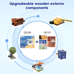 Acebott hoàn chỉnh STEM giáo dục sở thích lập trình DIY với hướng dẫn ESP32 29 comptnents thiết bị điện tử dự án Bộ dụng cụ cho Arduino - Product Image 3