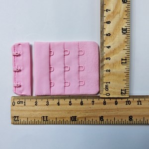 Cómoda ropa interior de nailon Spandex sujetador extensor de correa hebilla gancho ojo externalizar borde accesorios íntimos para Lencería OEM - Product Image 4