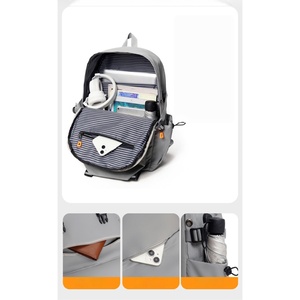 Wholesale New Backpack Large Capacity Lightweight Waterproof Travel Backpack Business Computer Bag Casual Minimalist Backpack - Product Image 2