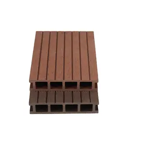 Высококачественная гладкая доска WPC анти-УФ деревянный пластиковый композитный пол для настила по низкой цене