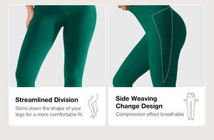 Leggings Vractive a vita <span class=keywords><strong>alta</strong></span> con effetto push-up, controllo pancia, anti-arrotolamento, senza cuciture, per allenamento e yoga da donna - Product Image 3