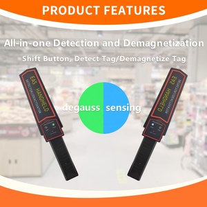 Detector y Desactivador de Etiquetas de Seguridad EAS AM 58KHz o RF 8.2MHz para Tiendas y Comercios, Antirrobo - Product Image 4