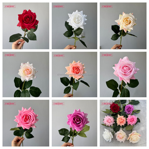 <span class=keywords><strong>Fiori</strong></span> Artificiali Dalian Chermy DC165, Rose in Lattice Rosa, Bianche <span class=keywords><strong>e</strong></span> Rosse al Tatto Realistico, Decorazioni per Matrimoni - Product Image 6