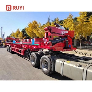 Semi-remorque à chargement latéral de conteneurs à 3 essieux, 20 pieds, 40 pieds, grue de levage, charge utile de 45 à 100 tonnes, semi-remorque à chargement latéral de conteneurs à <span class=keywords><strong>vendre</strong></span> - Product Image 6