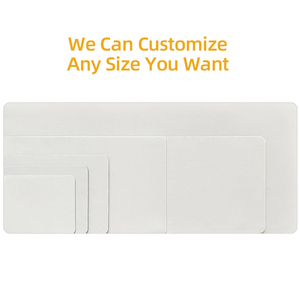 Tùy chỉnh kích thước đồ họa tùy chỉnh Trắng chuột Pad với logo cao su thăng hoa cho văn phòng nhà không trượt XXL PC phụ kiện - Product Image 4