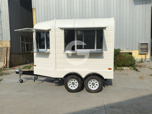 Remolques de Comida para Servicios de Catering, Camión de Comida Totalmente Equipado de 9 pies, Carrito de Comida Rápida, Cafetería Móvil, Heladería, Cocina Móvil - Product Image 3