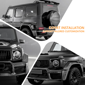 Kit de conversion complet en carbone pour <span class=keywords><strong>Mercedes</strong></span>-<span class=keywords><strong>Benz</strong></span> <span class=keywords><strong>Classe</strong></span> G W464/W463A/W465 <span class=keywords><strong>Classe</strong></span> G Style <span class=keywords><strong>B</strong></span> 1:1 État neuf 2019- Pièces automobiles - Product Image 4
