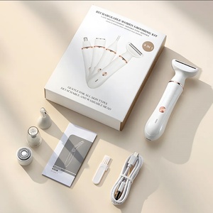 Rasoir électrique pour femmes, tondeuse à poils de nez, épilation corporelle, tondeuse à sourcils, rasoir électrique pour le visage, épilateur pour poils intimes, 4 en 1 - Product Image 6