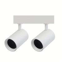 Luz LED de Riel COB de 10W-40W, Aluminio, Montaje en Superficie o Empotrado, Diseño Europeo, 3500K Blanco Cálido, 5 Años de Garantía, CRI97, Regulable