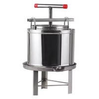 Presse à miel manuelle en acier inoxydable, extracteur de cire d'abeille, presse-cire pour l'apiculture domestique et agricole, directement de l'usine