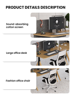 Bureau debout électrique minimaliste, bureau de bureau moderne avec hauteur réglable pour environnements de travail dynamiques, fournisseur direct de projets