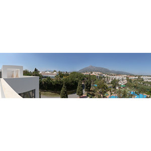 Villa privée, aménagement extérieur, rendu architectural moderne, terrasse de piscine, aménagement paysager - Product Image 4