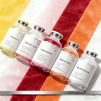 Ampoules - Sérum Visage Apaisant Post-Procédure - Blanchissant - Avec Acide Hyaluronique, Niacinamide, Vitamine C - Pour Hydrater et Éclaircir