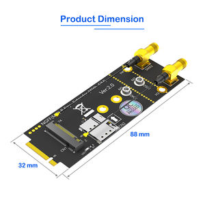 مفتاح <span class=keywords><strong>M</strong></span>.<span class=keywords><strong>2</strong></span> (NGFF) B our 3G/4G/5G وحدة تدعم بطاقة نانو سيم نوع <span class=keywords><strong>M</strong></span>.<span class=keywords><strong>2</strong></span> مفتاح B لبطاقة bcb - Product Image 3