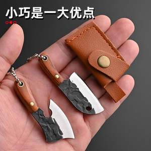 Coltello da campeggio Mini Dogleg da campeggio personalizzabile OEM con manico in legno e lama in acciaio per la cucina o la consegna del disimballaggio - Product Image 5