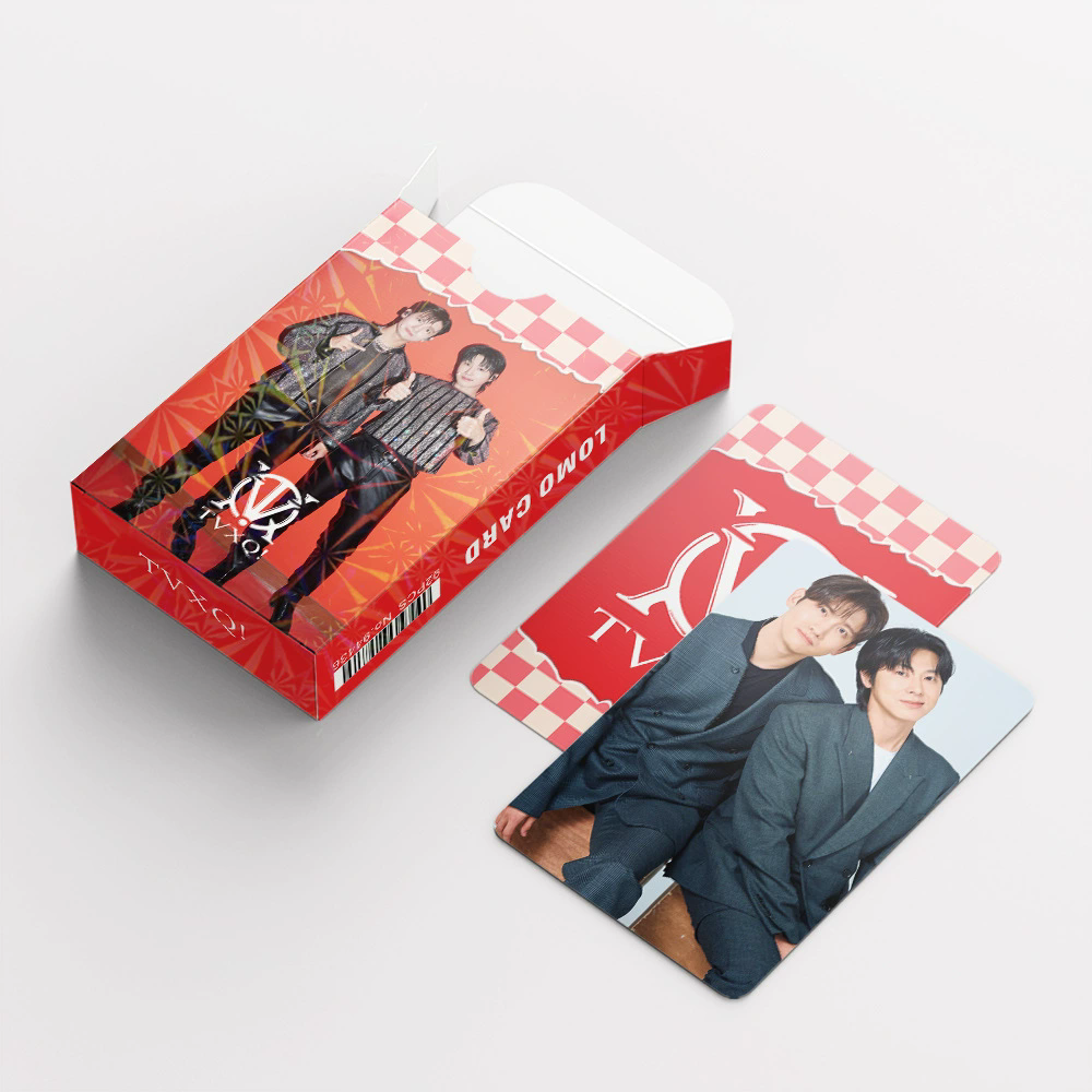 KPOP 92pcs/box TVXQ Laser Photocard Lomo Card Holographic Photo Card