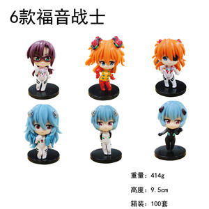 ชุดต่อสู้อะนิเมะเคลื่อนย้ายได้ชุดหุ่นอะนิเมะ6ชิ้น/เซ็ต - Product Image 2